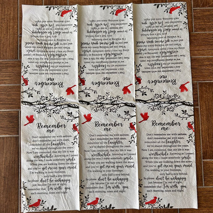 Napkin Bundle | Christmas Cardinals 2