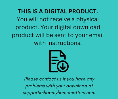 Digital Place Cards | Green Trees
