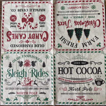 Napkin Bundle | Old Fashioned Farmhouse Christmas