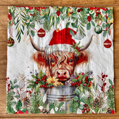 Napkin Bundle | Highland Cows