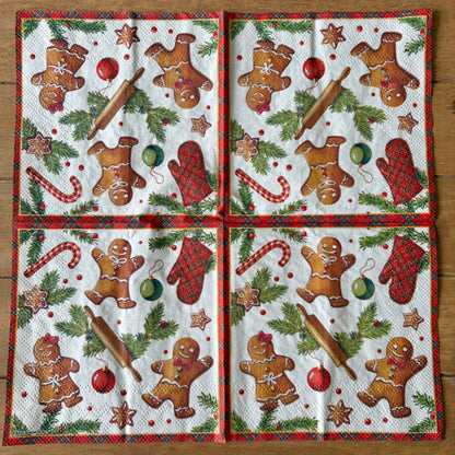 Napkin | Gingerbread People
