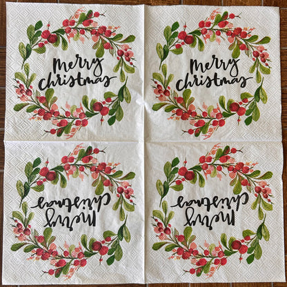 Napkin Bundle | Traditional Red & Green