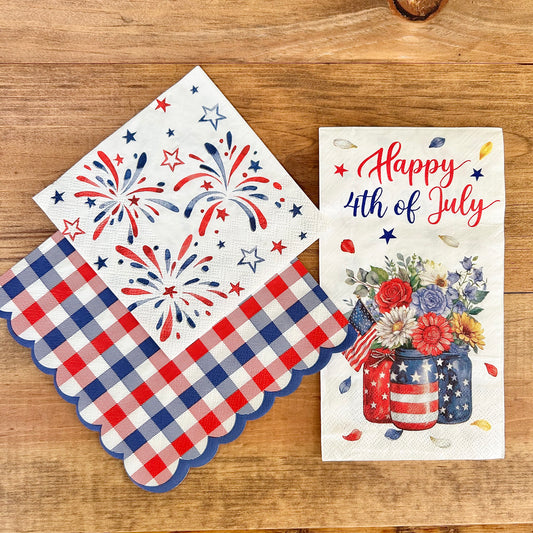 Napkin Bundle | Happy 4th of July