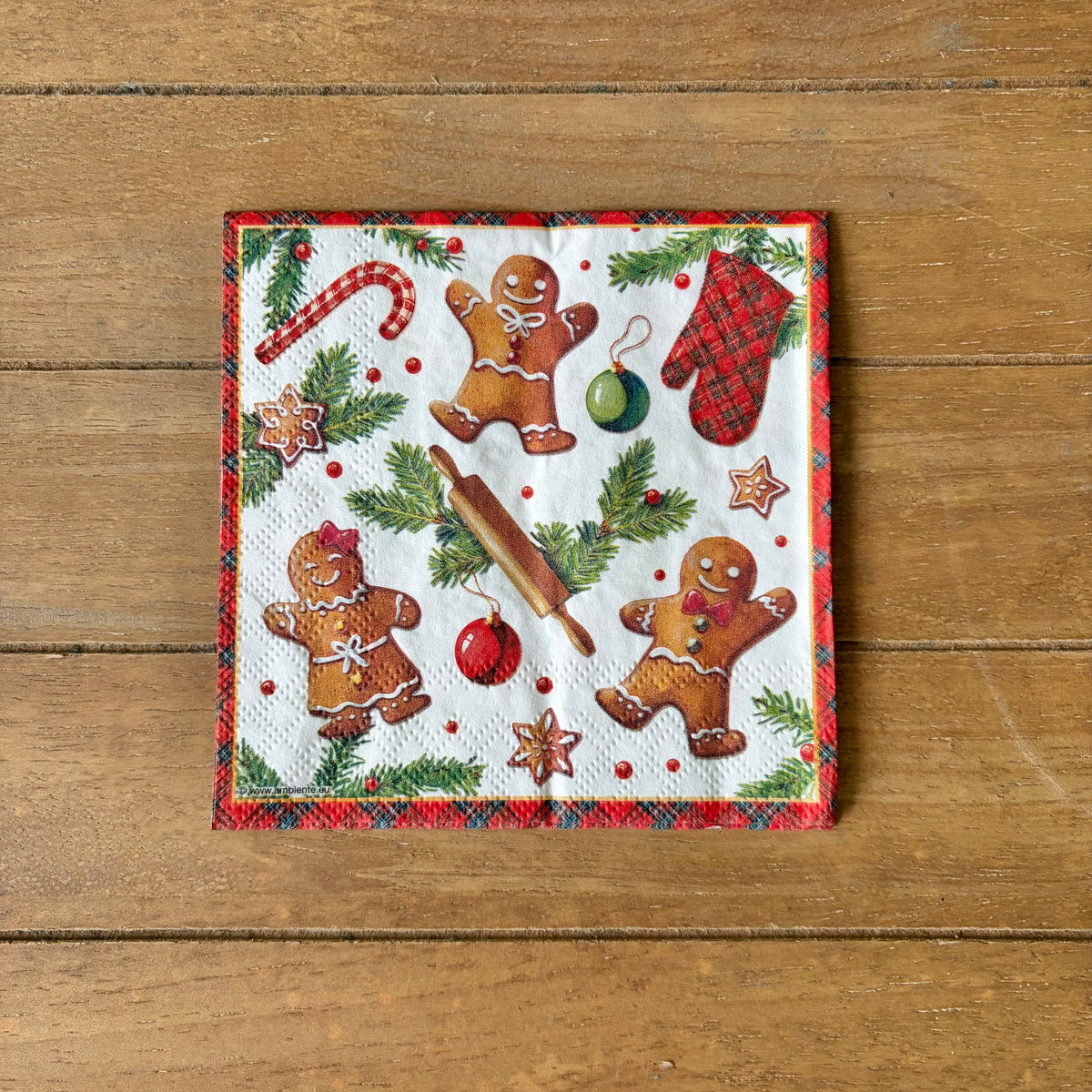 Napkin | Gingerbread People