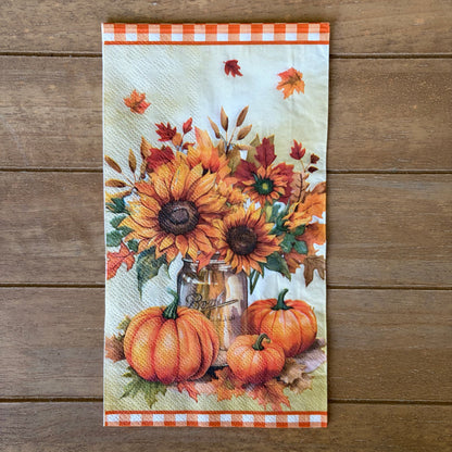 Napkin Bundle | Pumpkin & Sunflower Harvest
