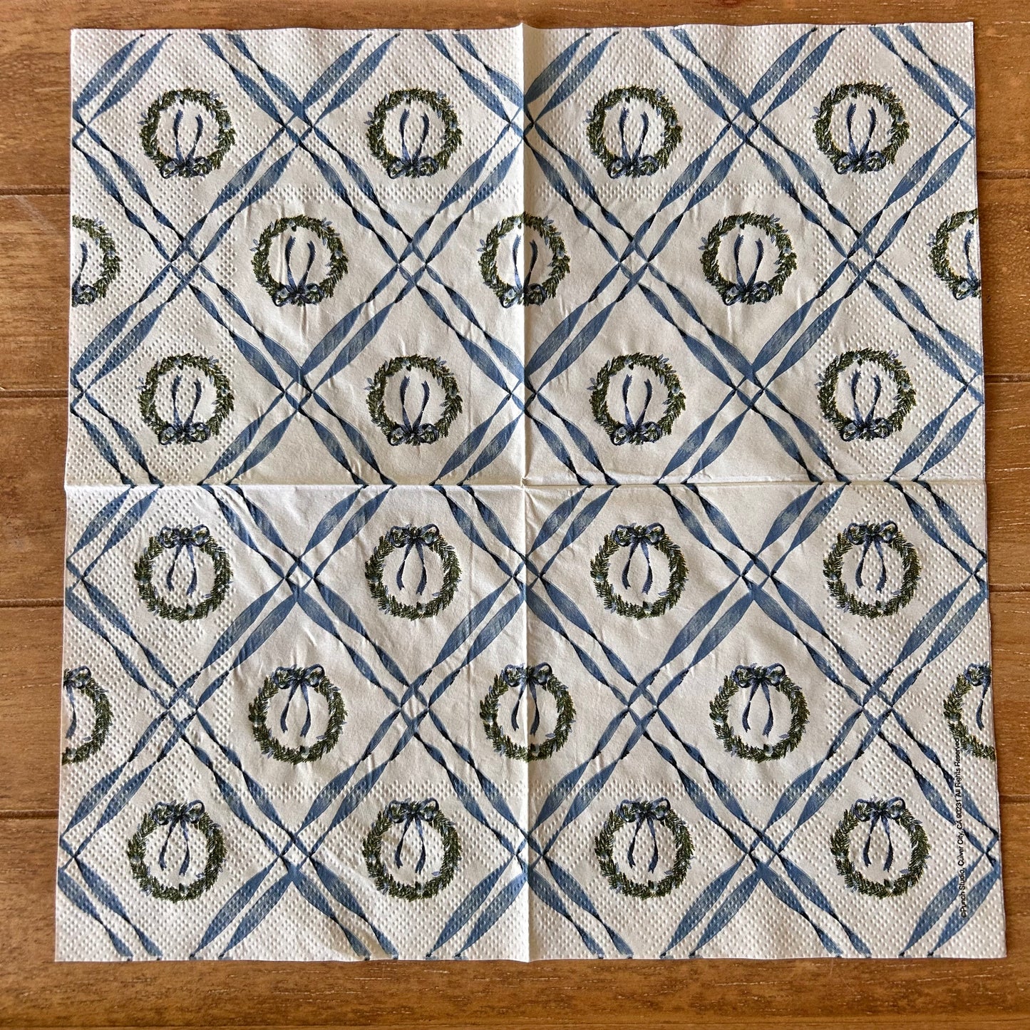 Napkin Bundle | Blue Christmas