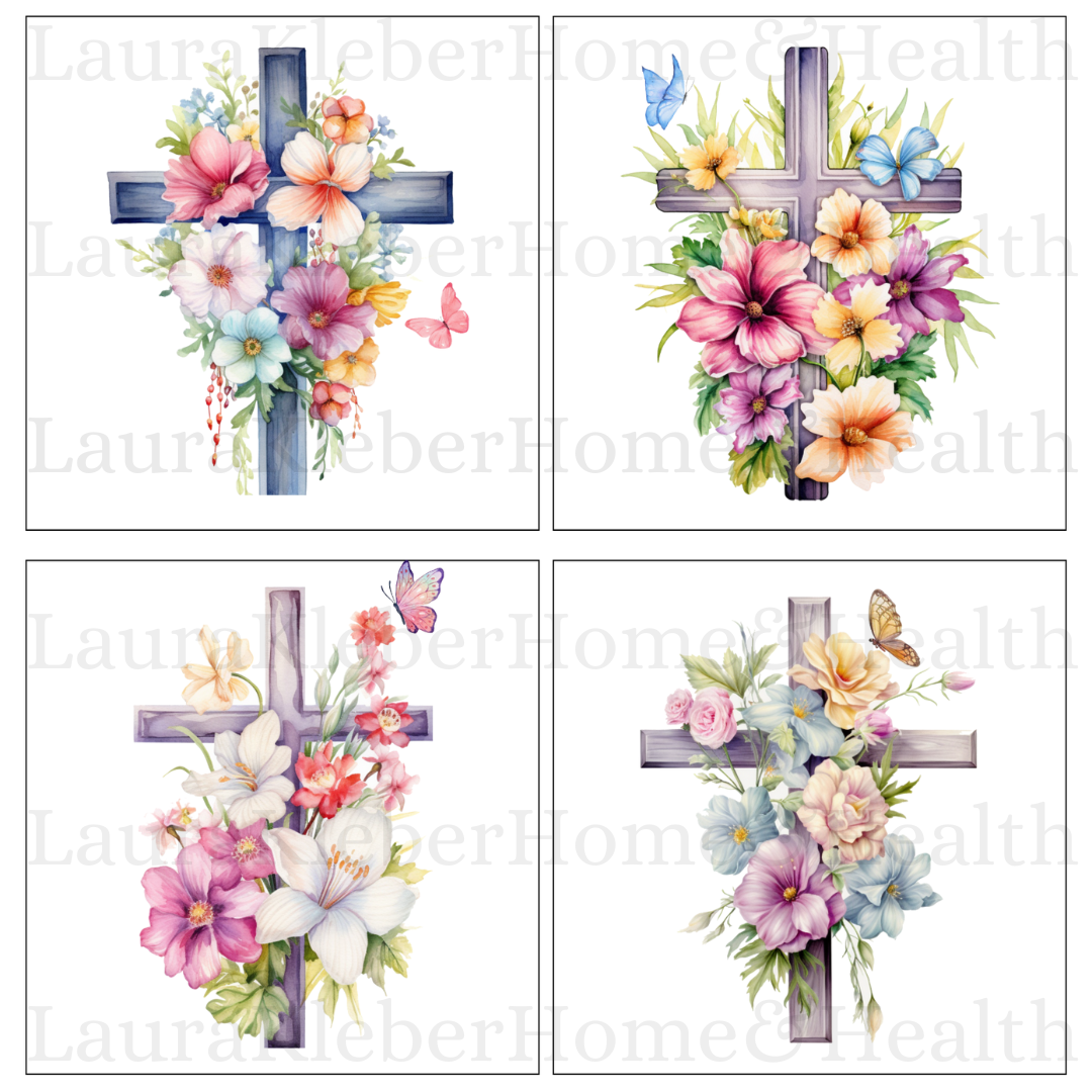 DIY Decor Bundle | Easter Crosses (Digital Printable)