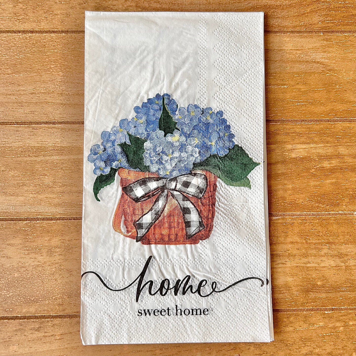 Napkin | Dual Print Hydrangea