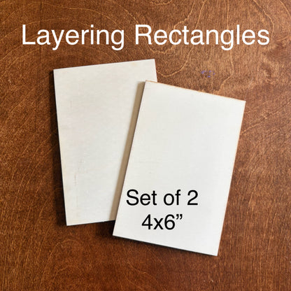 Layering Rectangles (Set of 2)