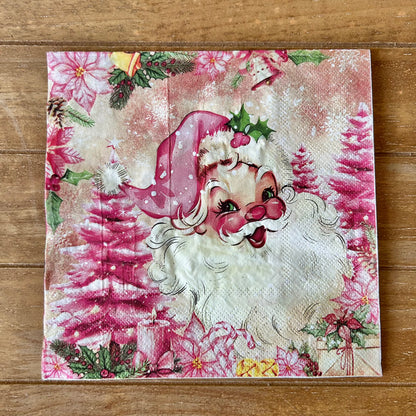 Napkin Bundle | Pink Christmas