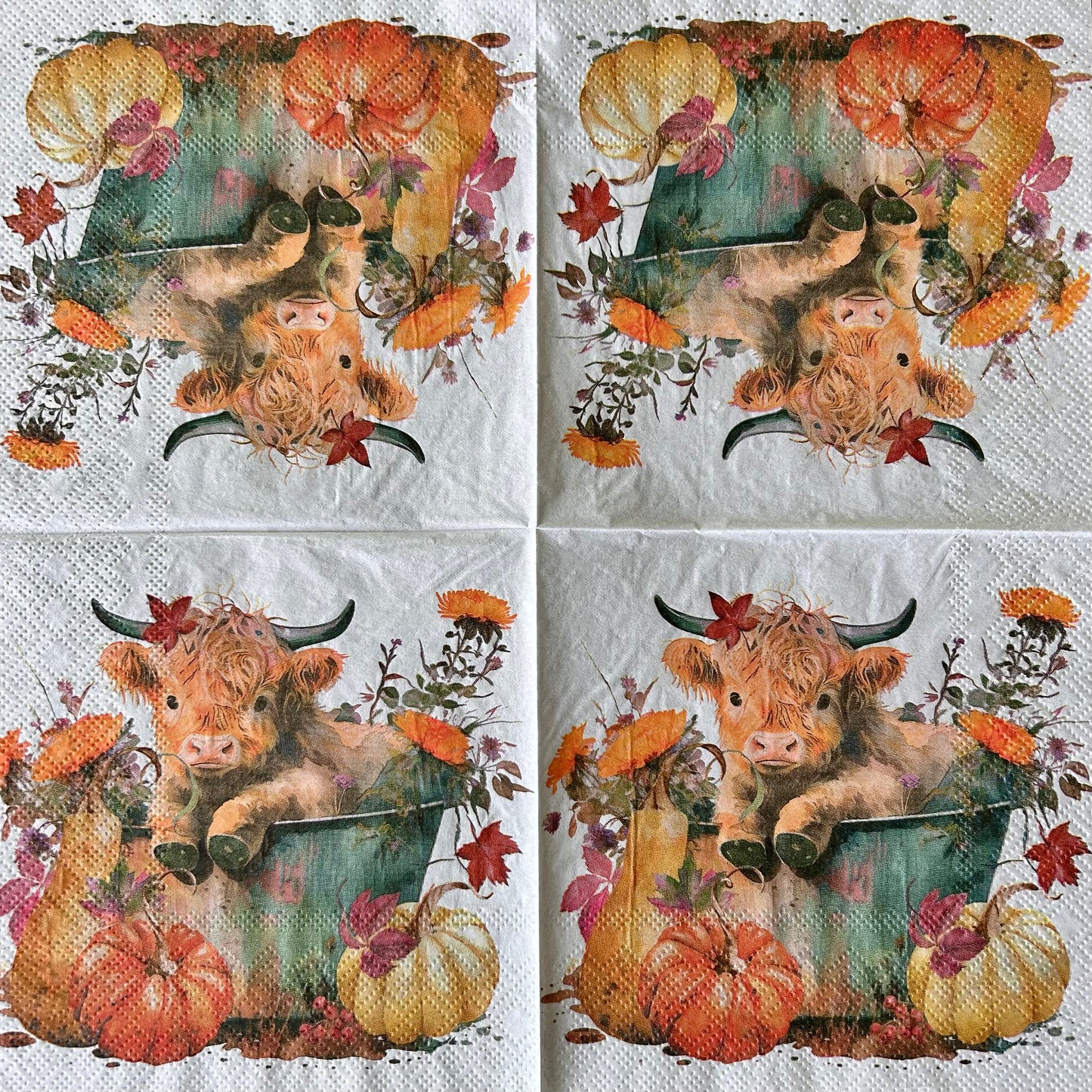 Napkin Bundle | Highland Cows