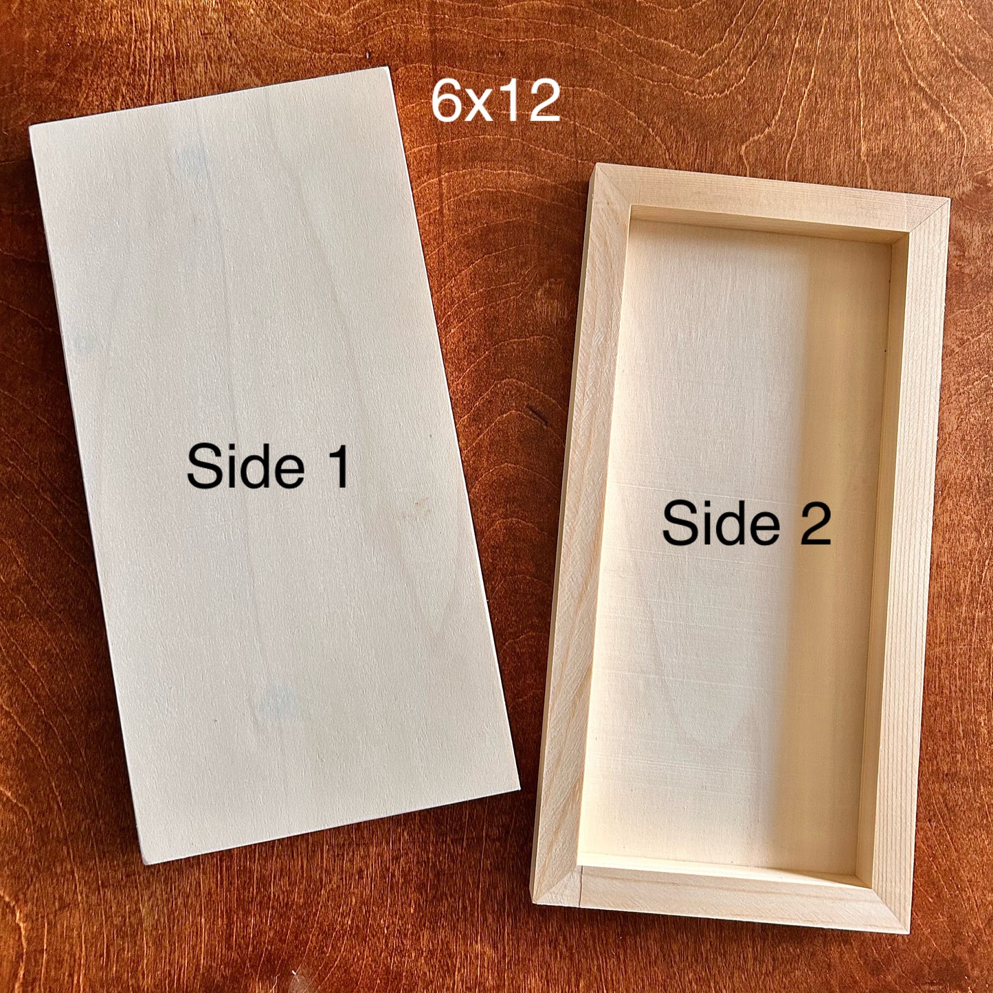 Framed Wood Blanks (Reversible)
