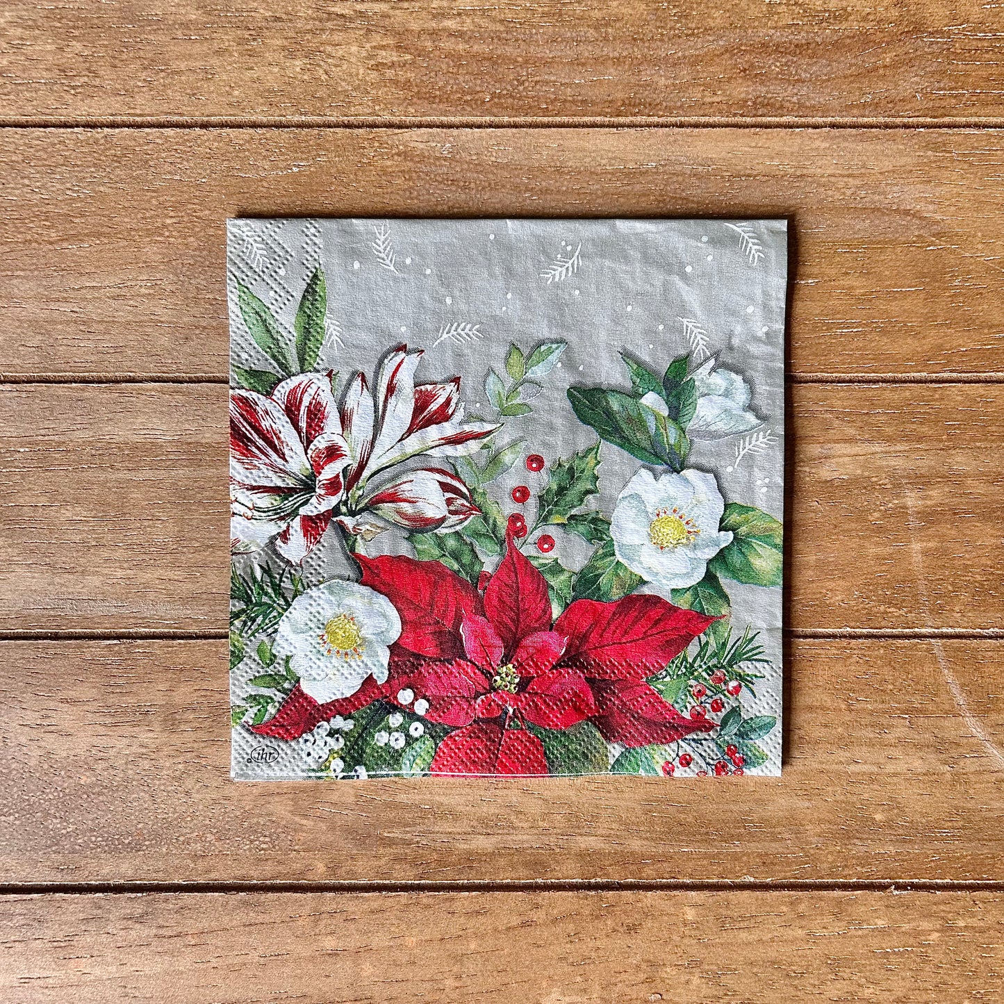 Napkin Bundle | Poinsettia Christmas