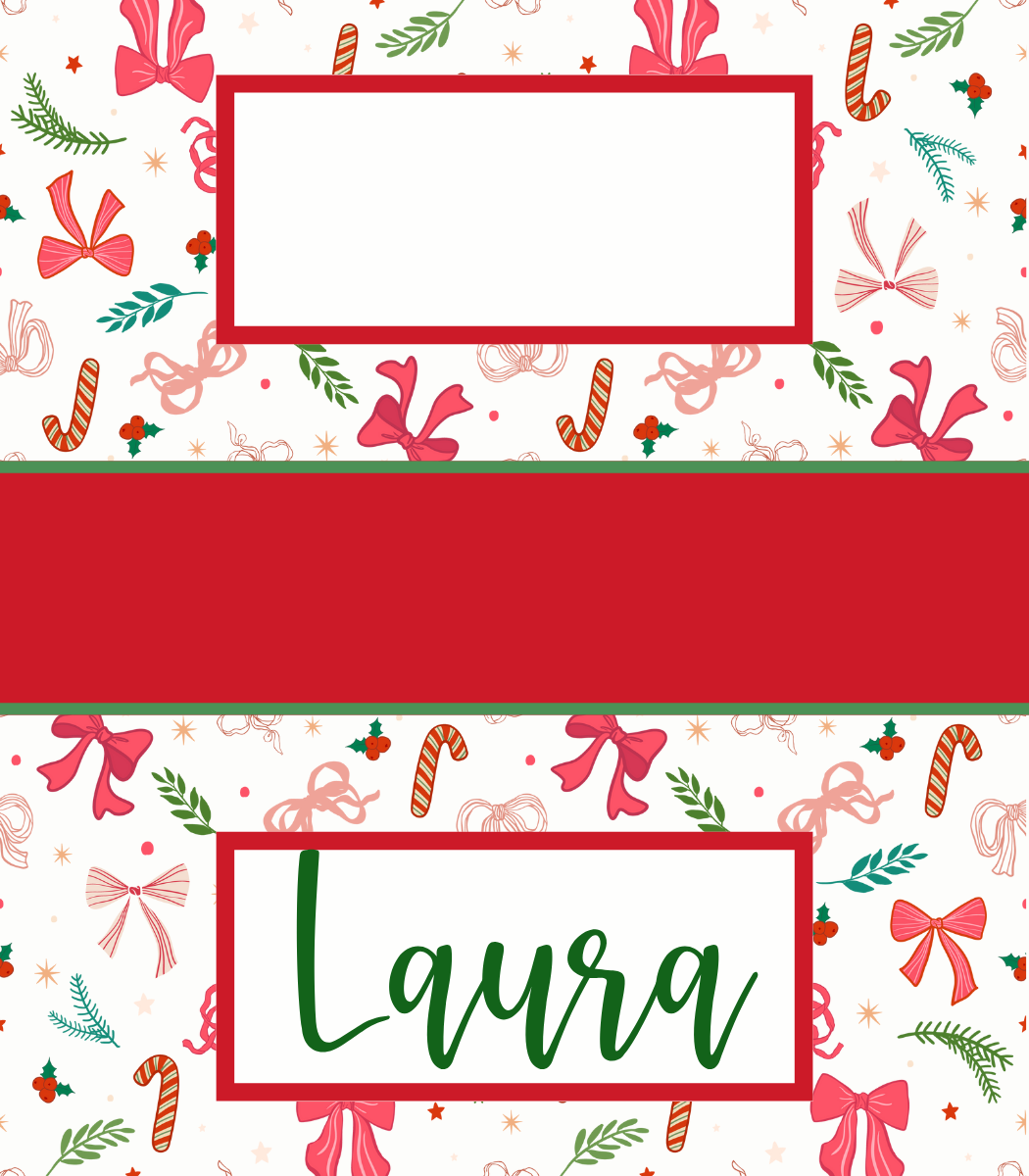 Digital Place Cards | Festive Christmas Print