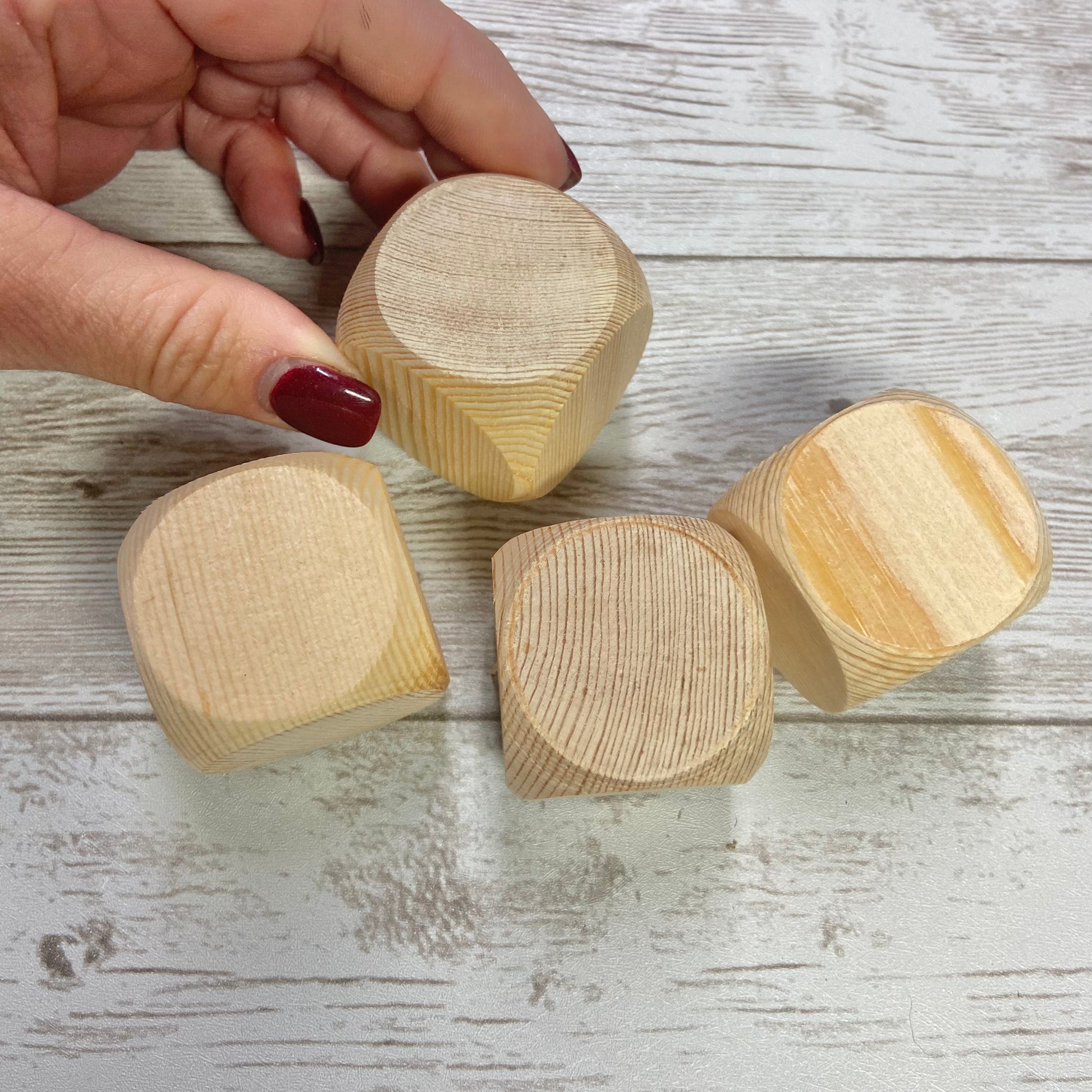 Wood Blanks Cubes Blocks My Home Matters LLC