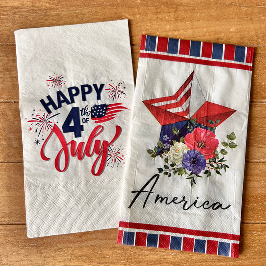 Napkin Bundle | Happy 4th America