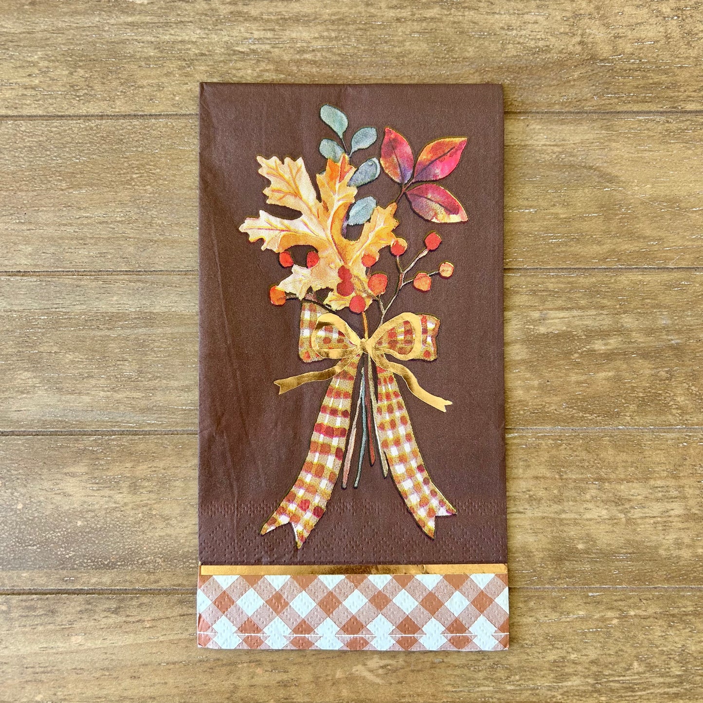Napkin | Brown Fall Bouquet