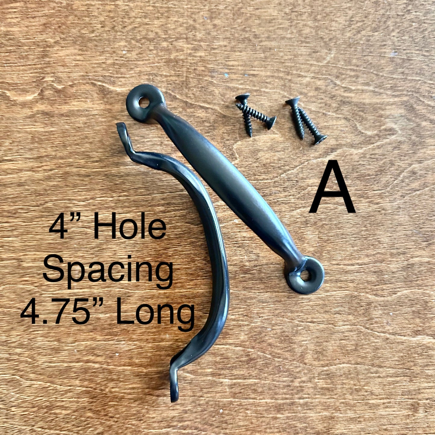 Tray & Sign Handles | Black