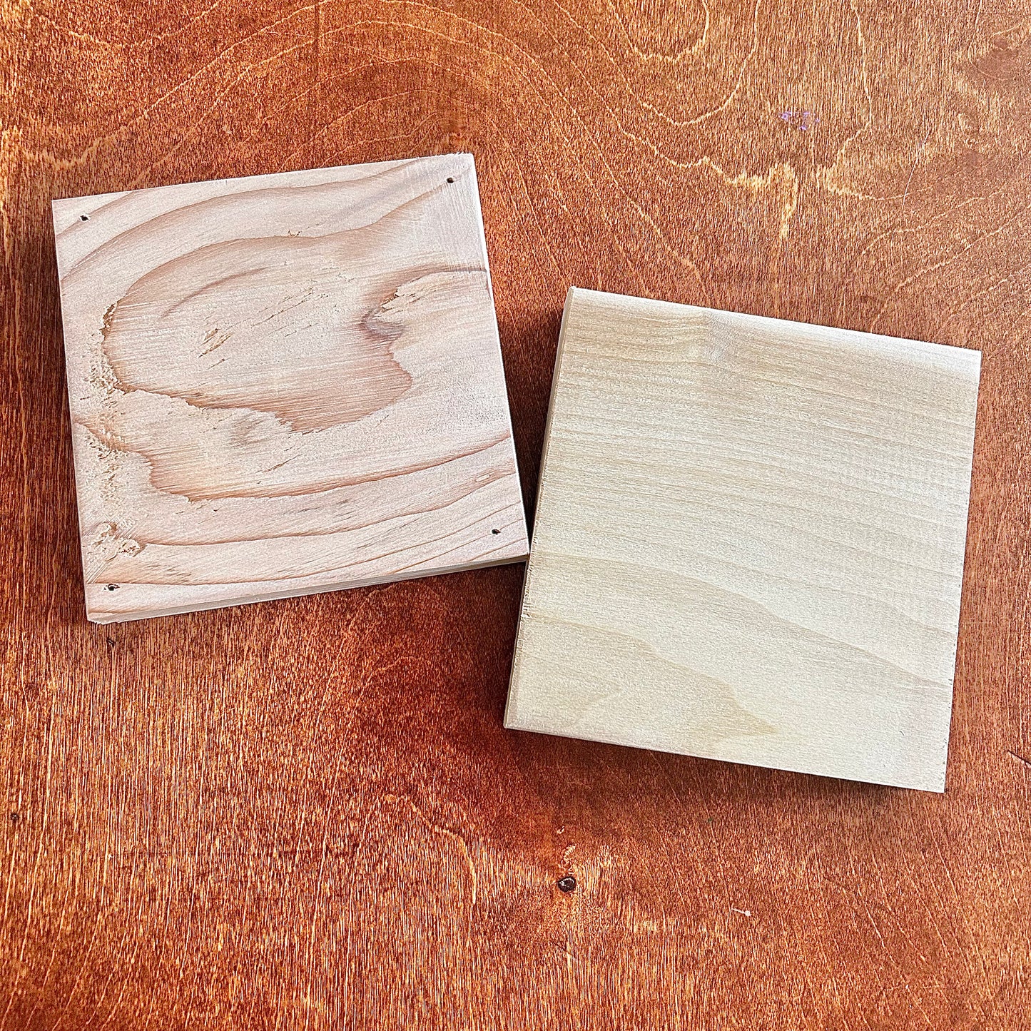 Square Wood Blanks (5.5 inch)