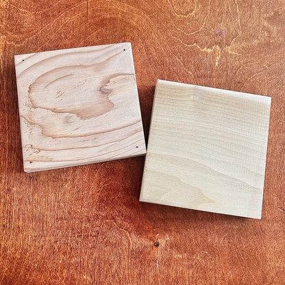 Square Wood Blanks (5.5 inch)
