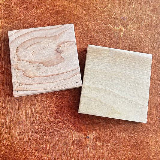 Square Wood Blanks (5.5 inch)