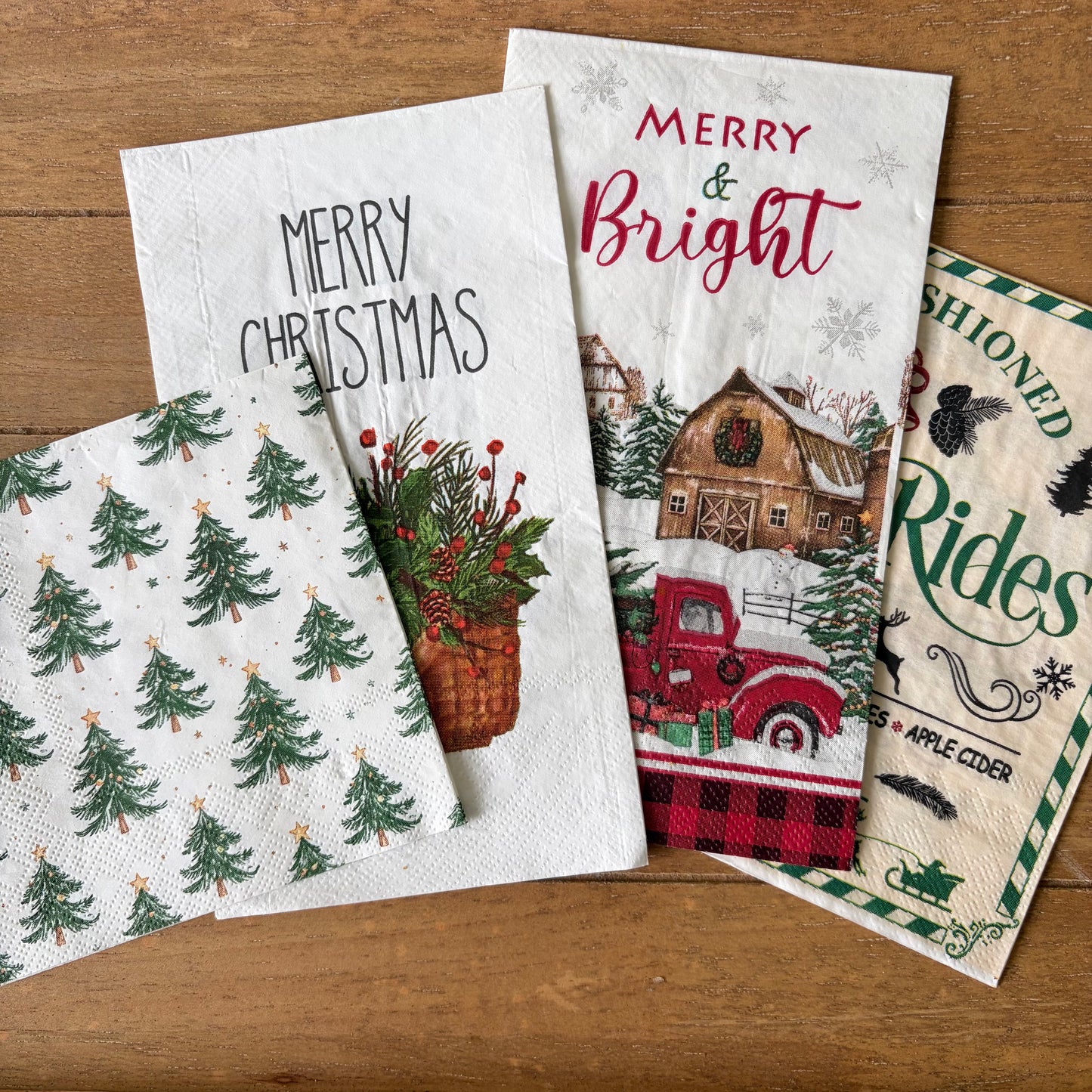 Napkin Bundle | Old Fashioned Farmhouse Christmas