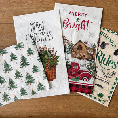 Napkin Bundle | Old Fashioned Farmhouse Christmas