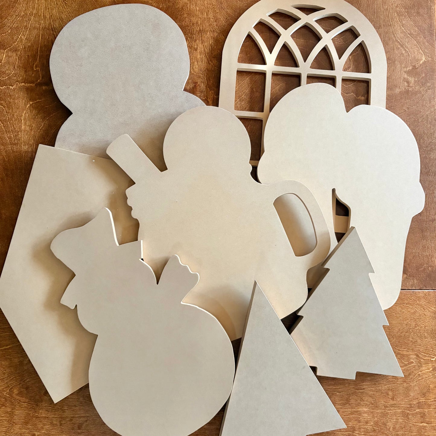 Large Seasonal Wood Blanks