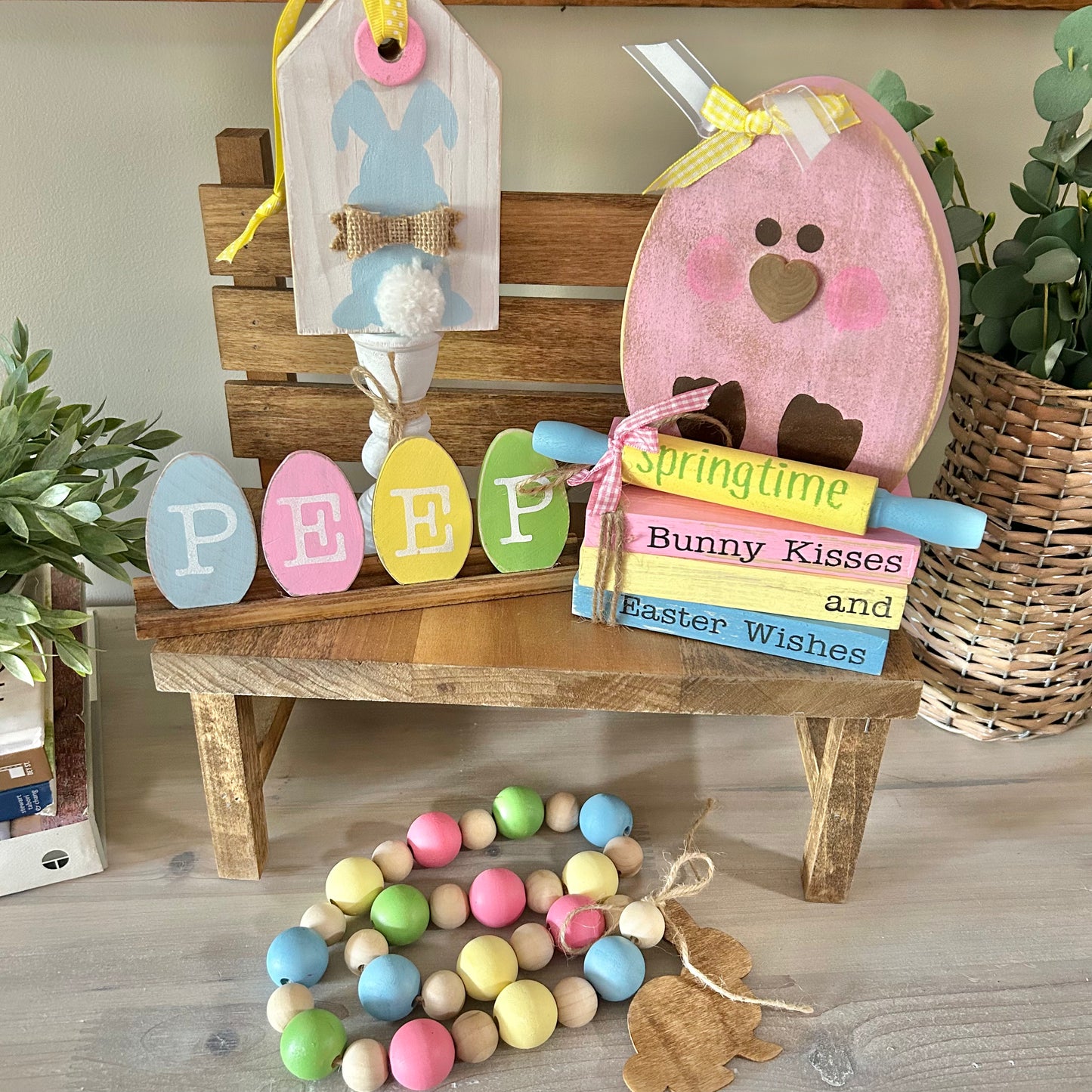 Tiered Tray Set | Easter & Springtime