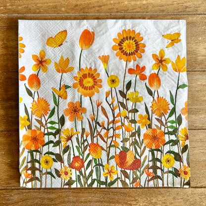 Napkin Bundle | Yellow Florals