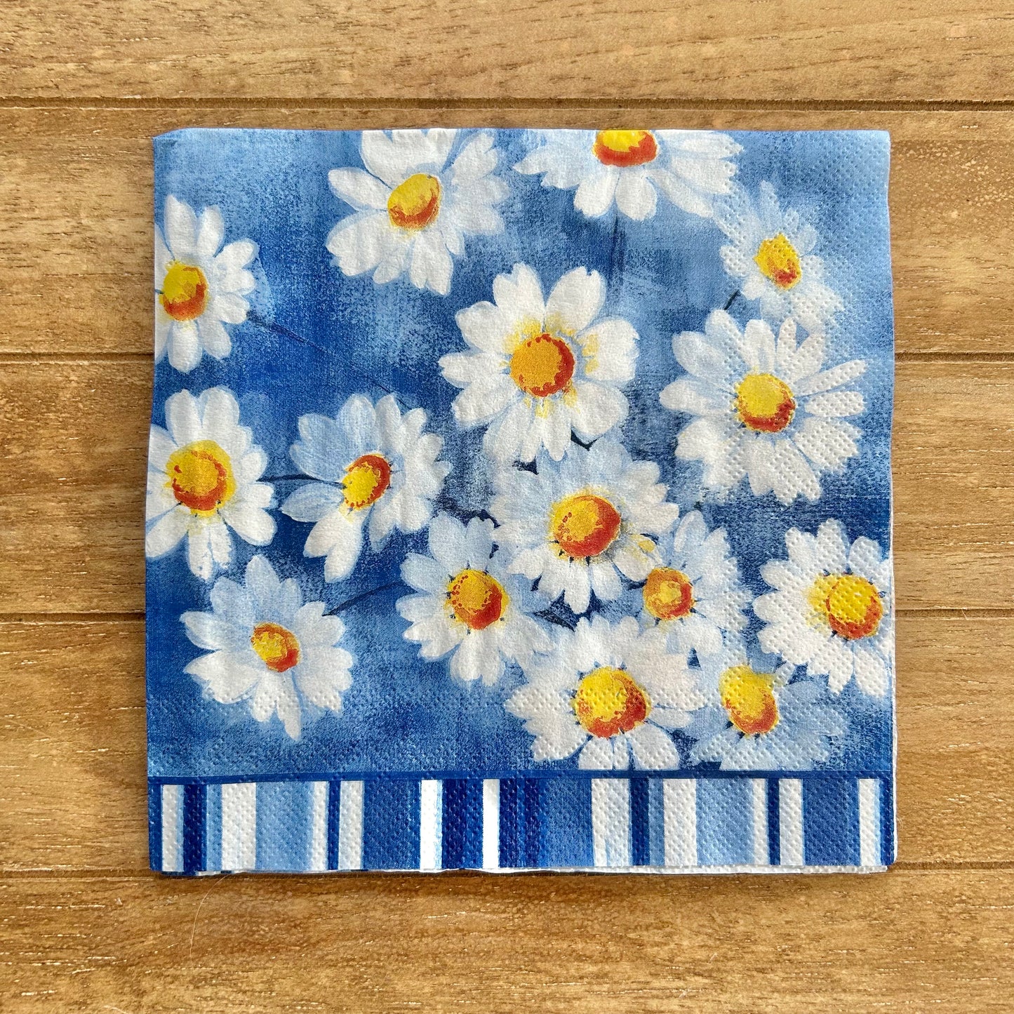 Napkin | Daisies on Blue