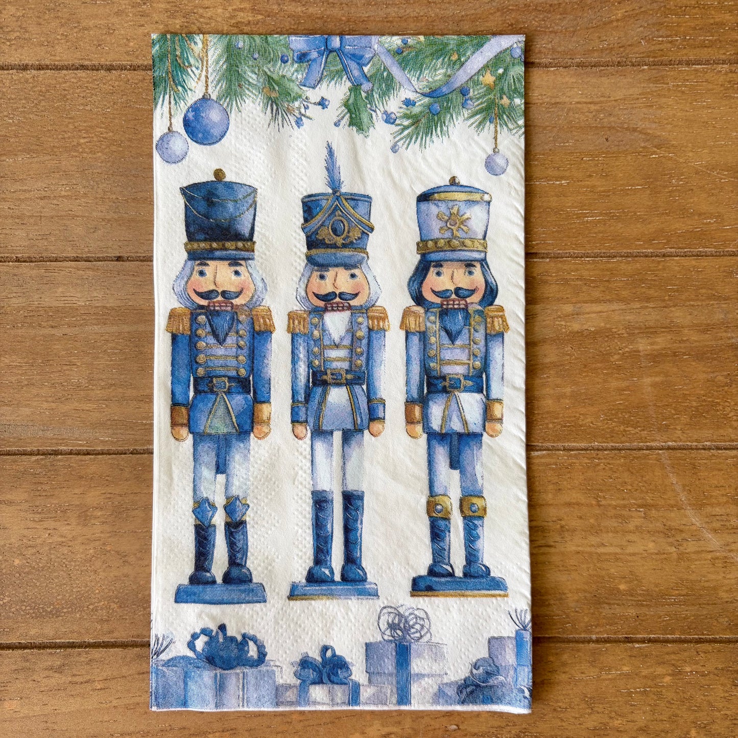 Napkin Bundle | Blue Nutcracker Christmas