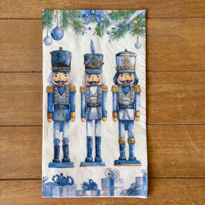 Napkin Bundle | Blue Nutcracker Christmas