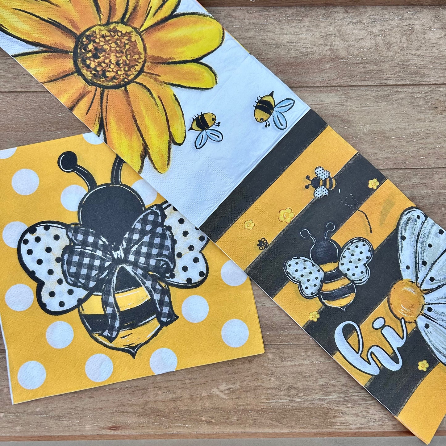 Napkin Bundle | Sunflower Bee