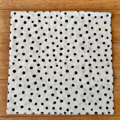Napkin Bundle | Black & White Pattern Play