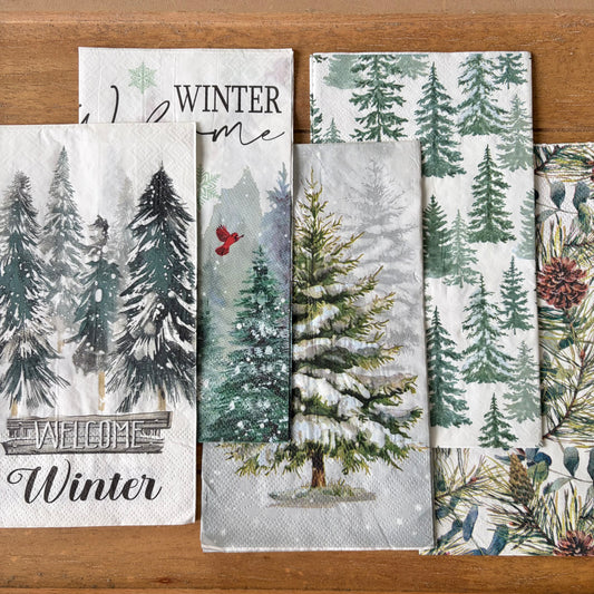 Napkin Bundle | Welcome Winter
