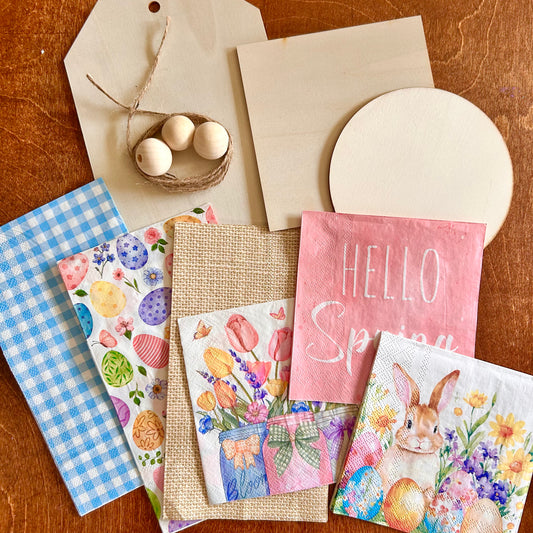 DIY Spring Hanging Tag Bundle