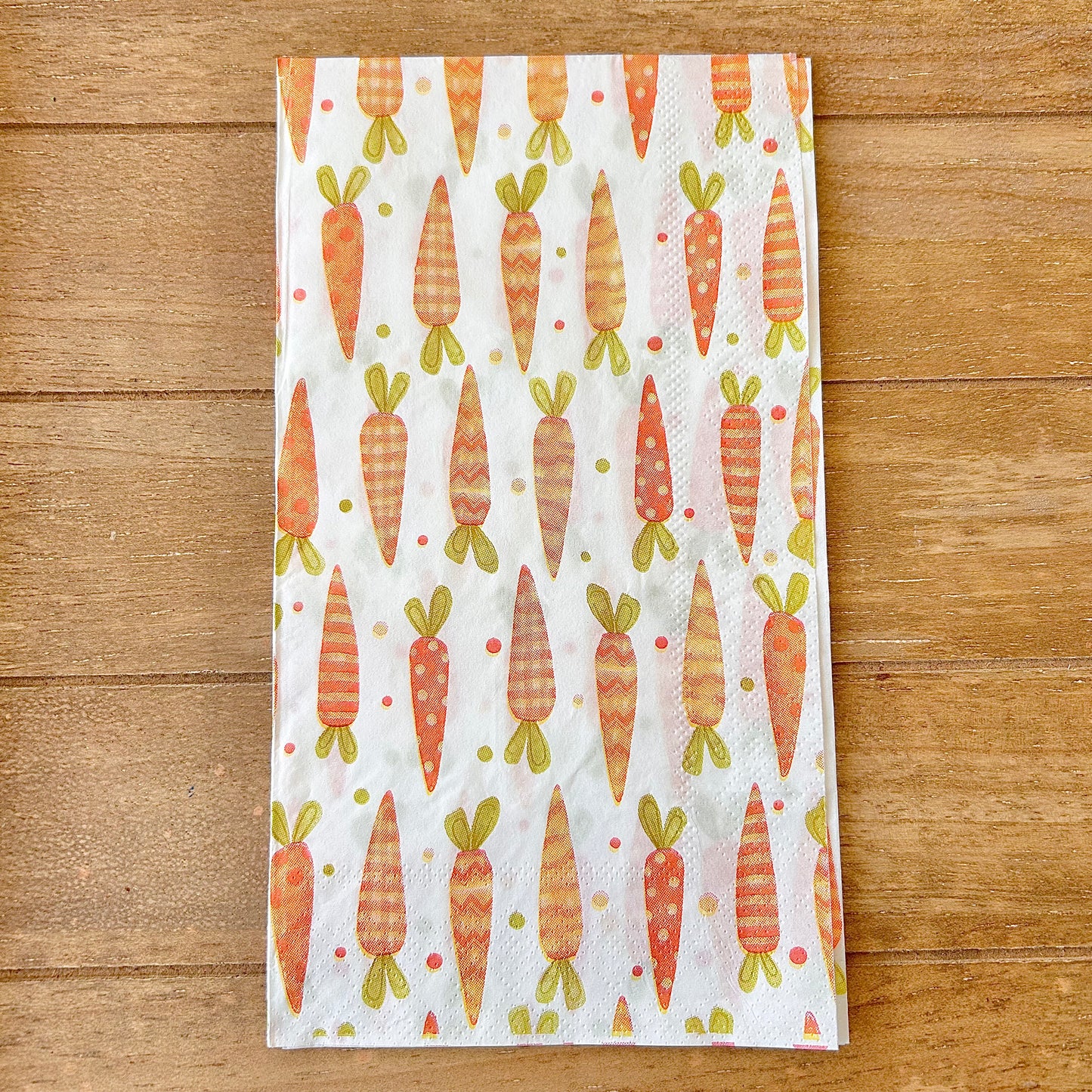 Napkin | Carrot Print 2