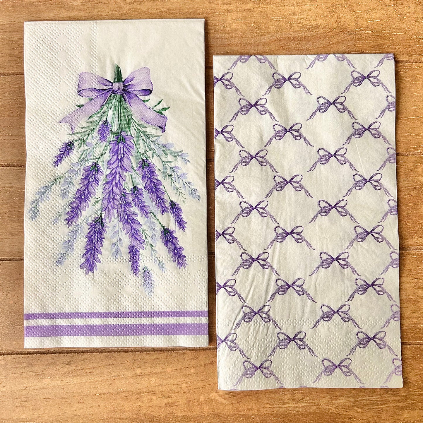 Napkin Bundle | Lavender & Bows