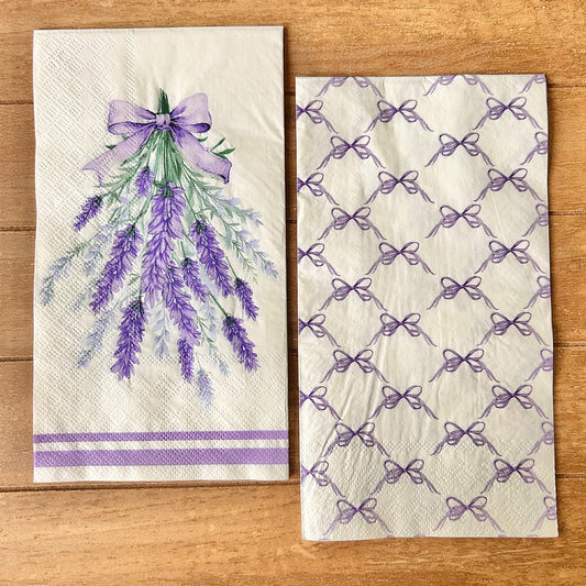Napkin Bundle | Lavender & Bows