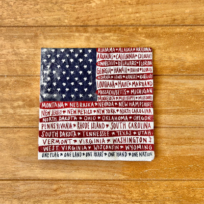 Napkin | Stars, Stripes & States