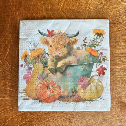 Napkin Bundle | Highland Cows