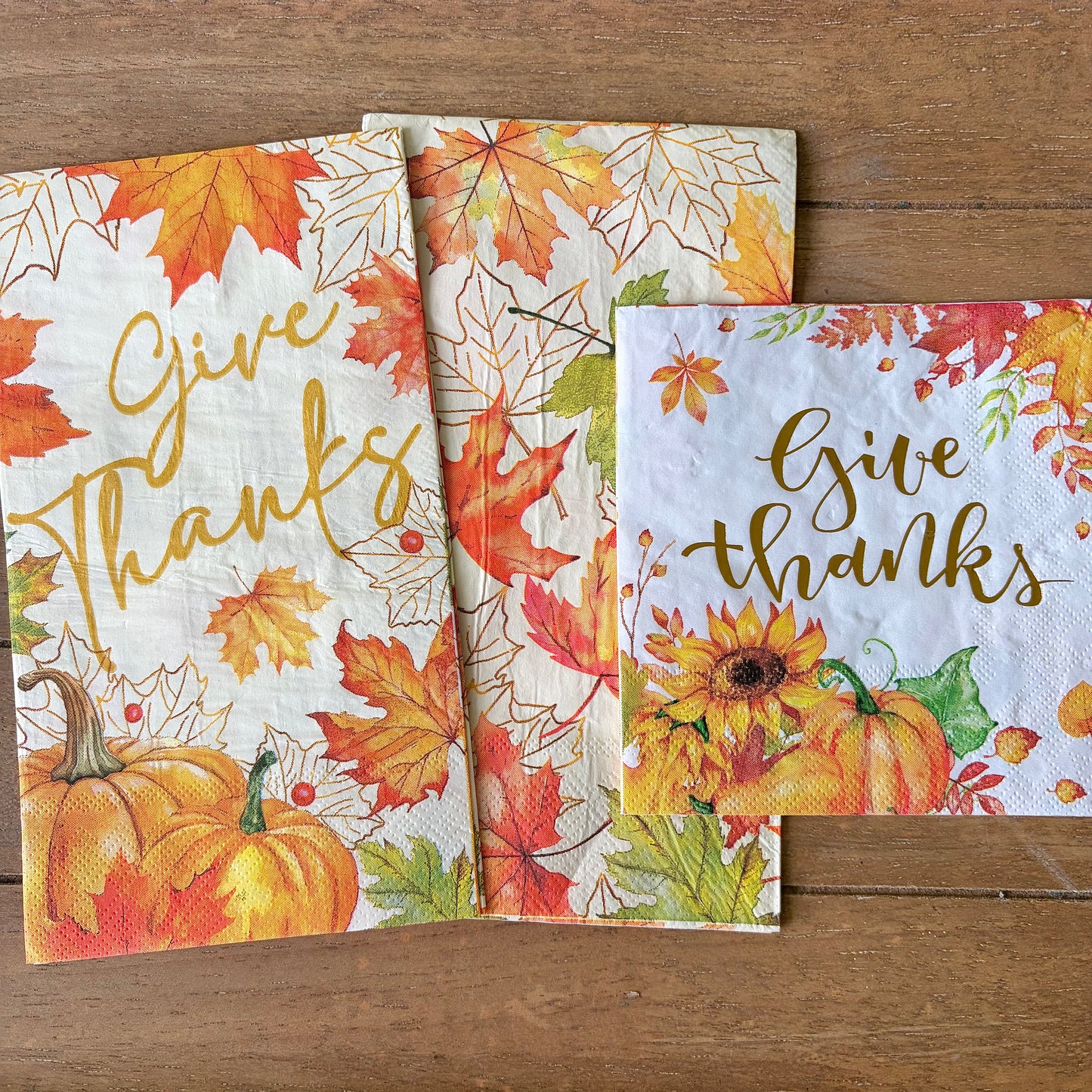 Napkin Bundle | Give Thanks