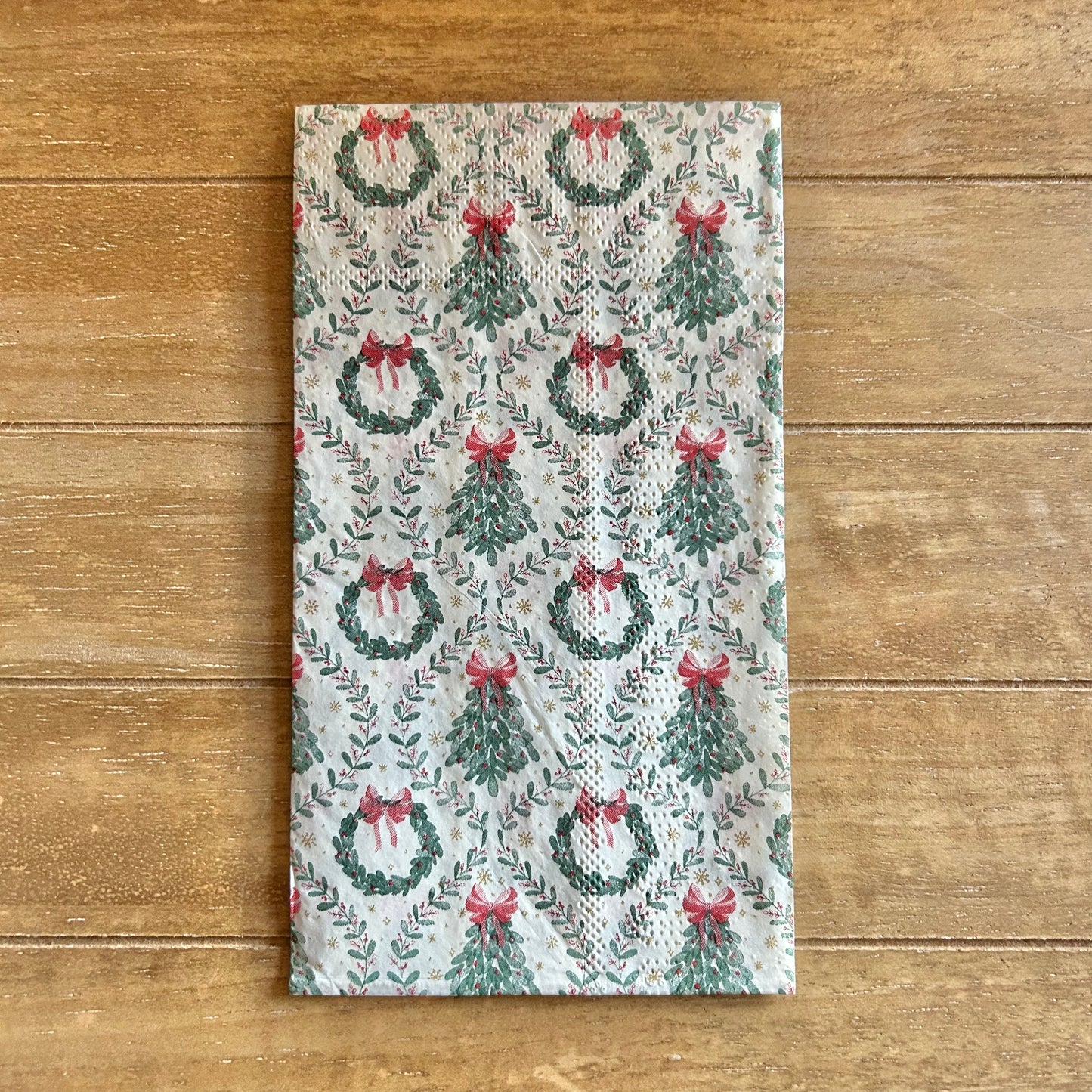 Napkin | Red and Green Christmas