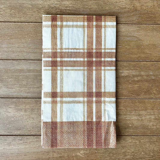 Napkin | Brown Plaid