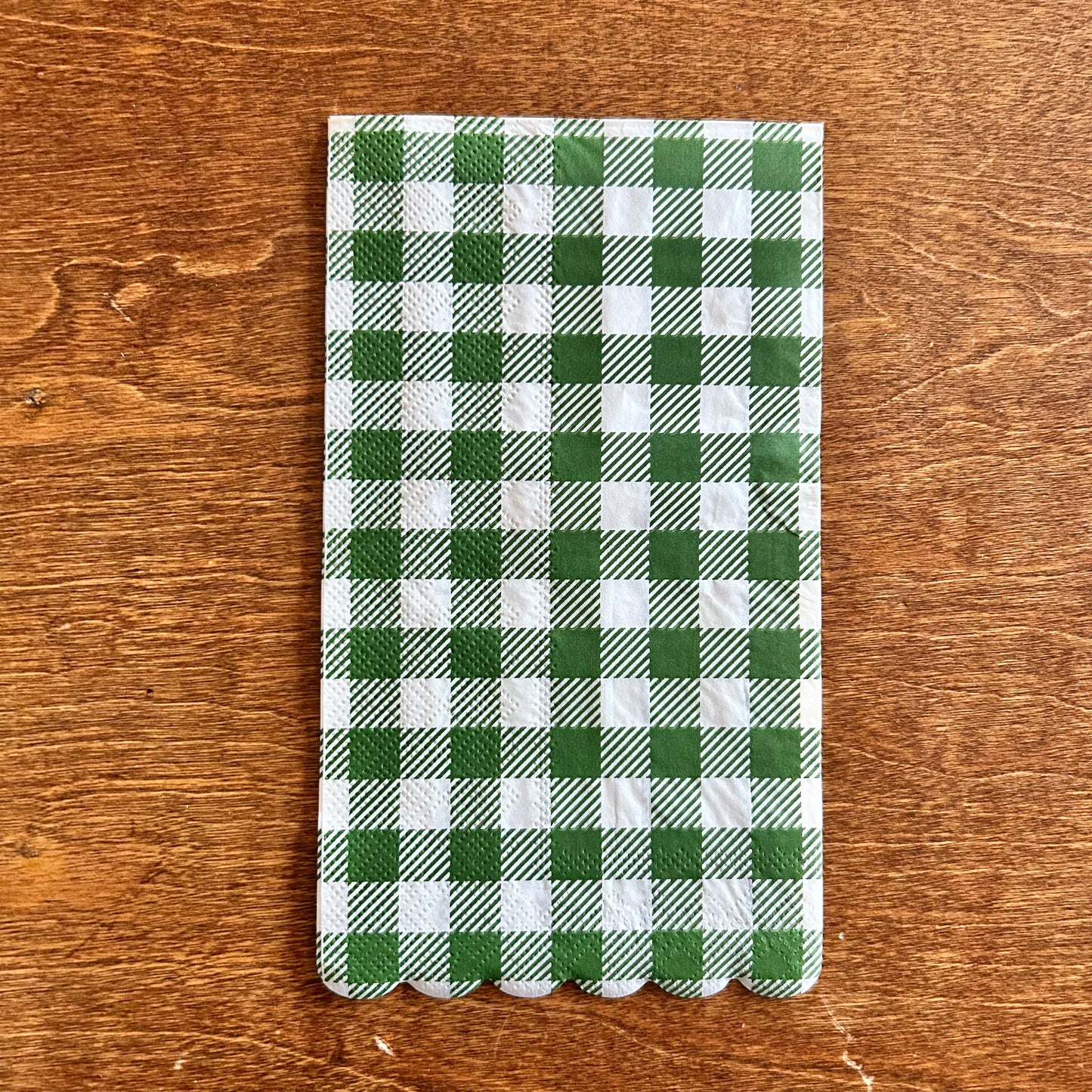Napkin | Dark Green Check