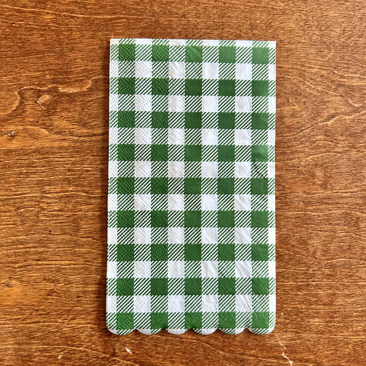 Napkin | Dark Green Check