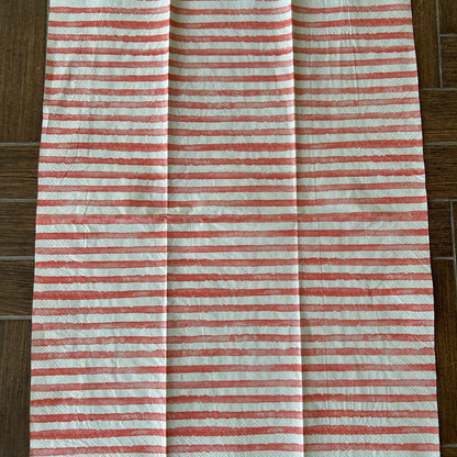 Napkin | Soft Stripes in Red