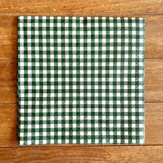 Napkin | Dark Green Gingham