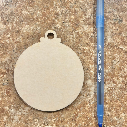 Wood Blanks - 4” Ornament